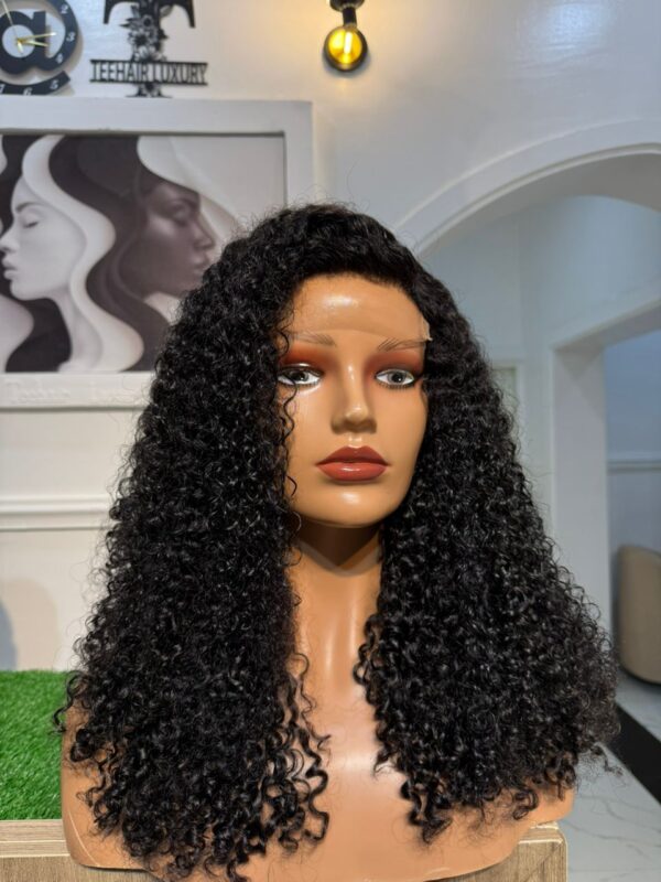 18inch Pixie Curls with 5x5 closure 200gram