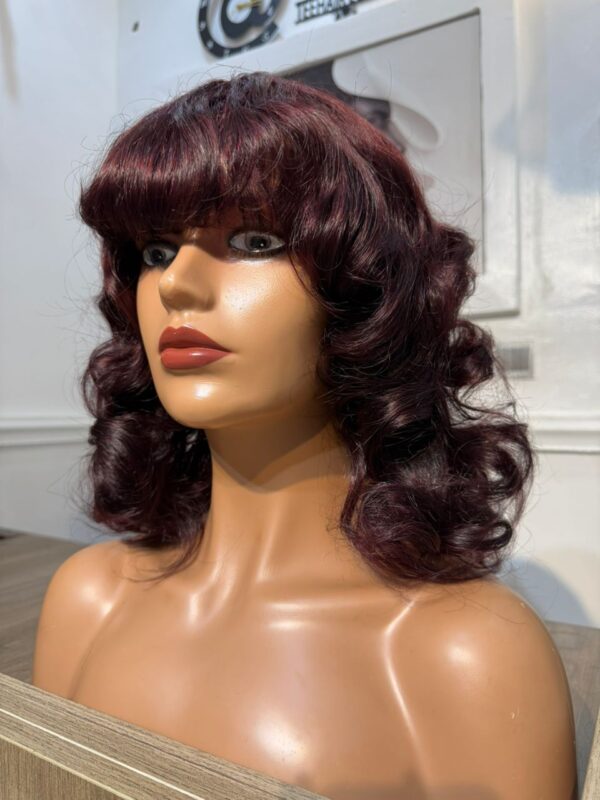 Fringe Wig Dark 12inch 250gram